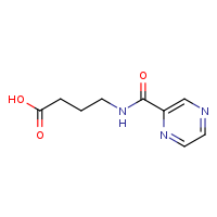 4-(pyrazin-2-ylformamido)butanoic acid