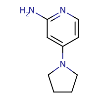 4-(pyrrolidin-1-yl)pyridin-2-amine