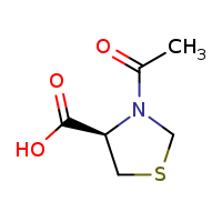 (4R)-3-acetyl-1,3-thiazolidine-4-carboxylic acid
