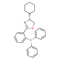 (4R)-4-cyclohexyl-2-[2-(diphenylphosphanyl)phenyl]-4,5-dihydro-1,3-oxazole