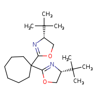 (4R)-4-tert-butyl-2-{1-[(4R)-4-tert-butyl-4,5-dihydro-1,3-oxazol-2-yl]cycloheptyl}-4,5-dihydro-1,3-oxazole