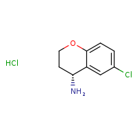(4R)-6-chloro-3,4-dihydro-2H-1-benzopyran-4-amine hydrochloride