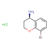 (4R)-8-bromo-3,4-dihydro-2H-1-benzopyran-4-amine hydrochloride
