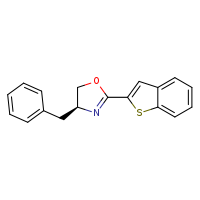 (4S)-2-(1-benzothiophen-2-yl)-4-benzyl-4,5-dihydro-1,3-oxazole