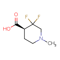 (4S)-3,3-difluoro-1-methylpiperidine-4-carboxylic acid