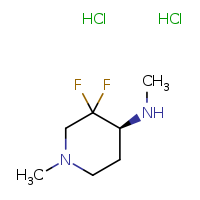 (4S)-3,3-difluoro-N,1-dimethylpiperidin-4-amine dihydrochloride