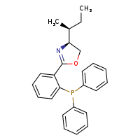 (4S)-4-[(2S)-butan-2-yl]-2-[2-(diphenylphosphanyl)phenyl]-4,5-dihydro-1,3-oxazole