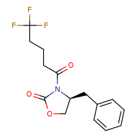 (4S)-4-benzyl-3-(5,5,5-trifluoropentanoyl)-1,3-oxazolidin-2-one