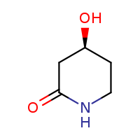 (4S)-4-hydroxypiperidin-2-one