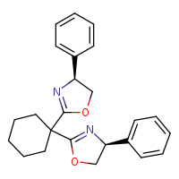 (4S)-4-phenyl-2-{1-[(4S)-4-phenyl-4,5-dihydro-1,3-oxazol-2-yl]cyclohexyl}-4,5-dihydro-1,3-oxazole