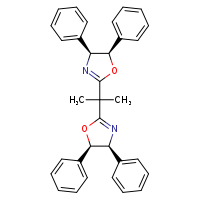 (4S,5R)-2-{2-[(4S,5R)-4,5-diphenyl-4,5-dihydro-1,3-oxazol-2-yl]propan-2-yl}-4,5-diphenyl-4,5-dihydro-1,3-oxazole