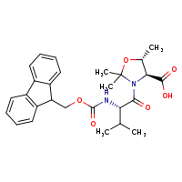 (4S,5R)-3-[(2S)-2-{[(9H-fluoren-9-ylmethoxy)carbonyl]amino}-3-methylbutanoyl]-2,2,5-trimethyl-1,3-oxazolidine-4-carboxylic acid