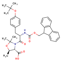 (4S,5R)-3-[(2S)-3-[4-(tert-butoxy)phenyl]-2-{[(9H-fluoren-9-ylmethoxy)carbonyl]amino}propanoyl]-2,2,5-trimethyl-1,3-oxazolidine-4-carboxylic acid