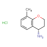 (4S)-8-methyl-3,4-dihydro-2H-1-benzopyran-4-amine hydrochloride