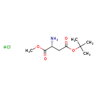 4-tert-butyl 1-methyl (2R)-2-aminobutanedioate hydrochloride