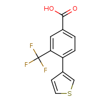 4-(thiophen-3-yl)-3-(trifluoromethyl)benzoic acid