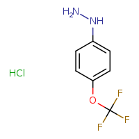 [4-(trifluoromethoxy)phenyl]hydrazine hydrochloride
