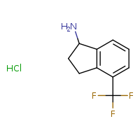 4-(trifluoromethyl)-2,3-dihydro-1H-inden-1-amine hydrochloride