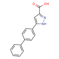 5-{[1,1'-biphenyl]-4-yl}-1H-pyrazole-3-carboxylic acid