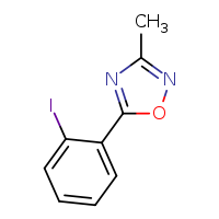 5-(2-iodophenyl)-3-methyl-1,2,4-oxadiazole