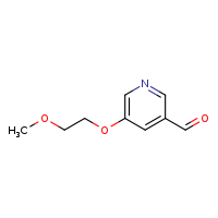 5-(2-methoxyethoxy)pyridine-3-carbaldehyde