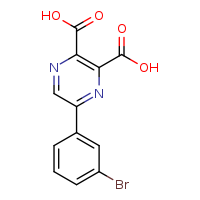 5-(3-bromophenyl)pyrazine-2,3-dicarboxylic acid