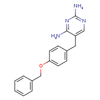 5-{[4-(benzyloxy)phenyl]methyl}pyrimidine-2,4-diamine