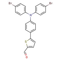 5-{4-[bis(4-bromophenyl)amino]phenyl}thiophene-2-carbaldehyde