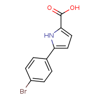 5-(4-bromophenyl)-1H-pyrrole-2-carboxylic acid