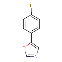 5-(4-fluorophenyl)-1,3-oxazole