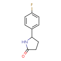 5-(4-fluorophenyl)pyrrolidin-2-one