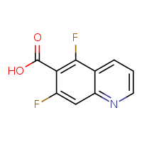 5,7-difluoroquinoline-6-carboxylic acid
