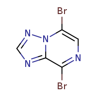 5,8-dibromo-[1,2,4]triazolo[1,5-a]pyrazine