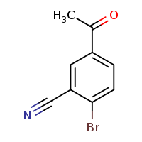 5-acetyl-2-bromobenzonitrile