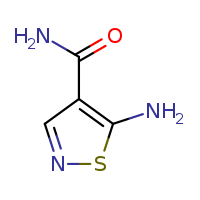 5-amino-1,2-thiazole-4-carboxamide