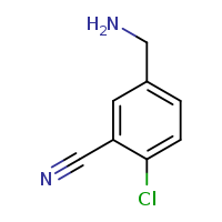 5-(aminomethyl)-2-chlorobenzonitrile
