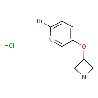 5-(azetidin-3-yloxy)-2-bromopyridine hydrochloride
