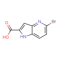 5-bromo-1H-pyrrolo[3,2-b]pyridine-2-carboxylic acid