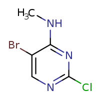 5-bromo-2-chloro-N-methylpyrimidin-4-amine