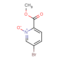 5-bromo-2-(methoxycarbonyl)pyridin-1-ium-1-olate