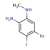 5-bromo-4-fluoro-N1-methylbenzene-1,2-diamine