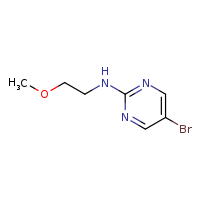 5-bromo-N-(2-methoxyethyl)pyrimidin-2-amine