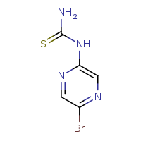 5-bromopyrazin-2-ylthiourea