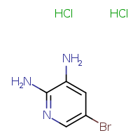 5-bromopyridine-2,3-diamine dihydrochloride