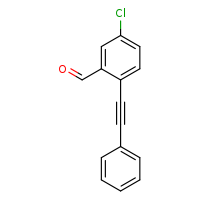 5-chloro-2-(2-phenylethynyl)benzaldehyde