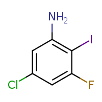 5-chloro-3-fluoro-2-iodoaniline