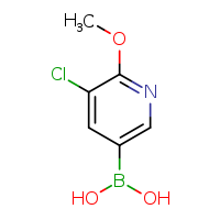 5-chloro-6-methoxypyridin-3-ylboronic acid