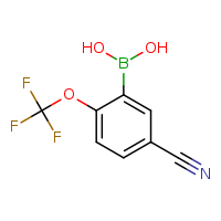 5-cyano-2-(trifluoromethoxy)phenylboronic acid