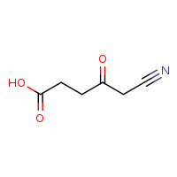5-cyano-4-oxopentanoic acid