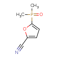 5-(dimethylphosphoryl)furan-2-carbonitrile